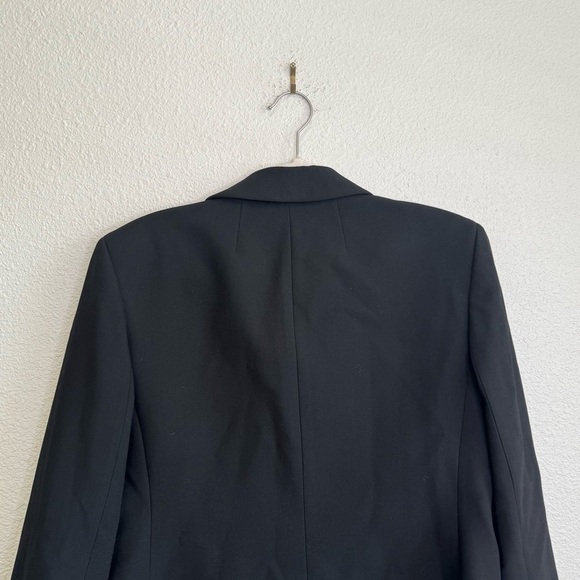 J.Crew Womens Size 12 Madelyn Blazer in Four-Season Stretch Black Minimal Preppy - Picture 11 of 11